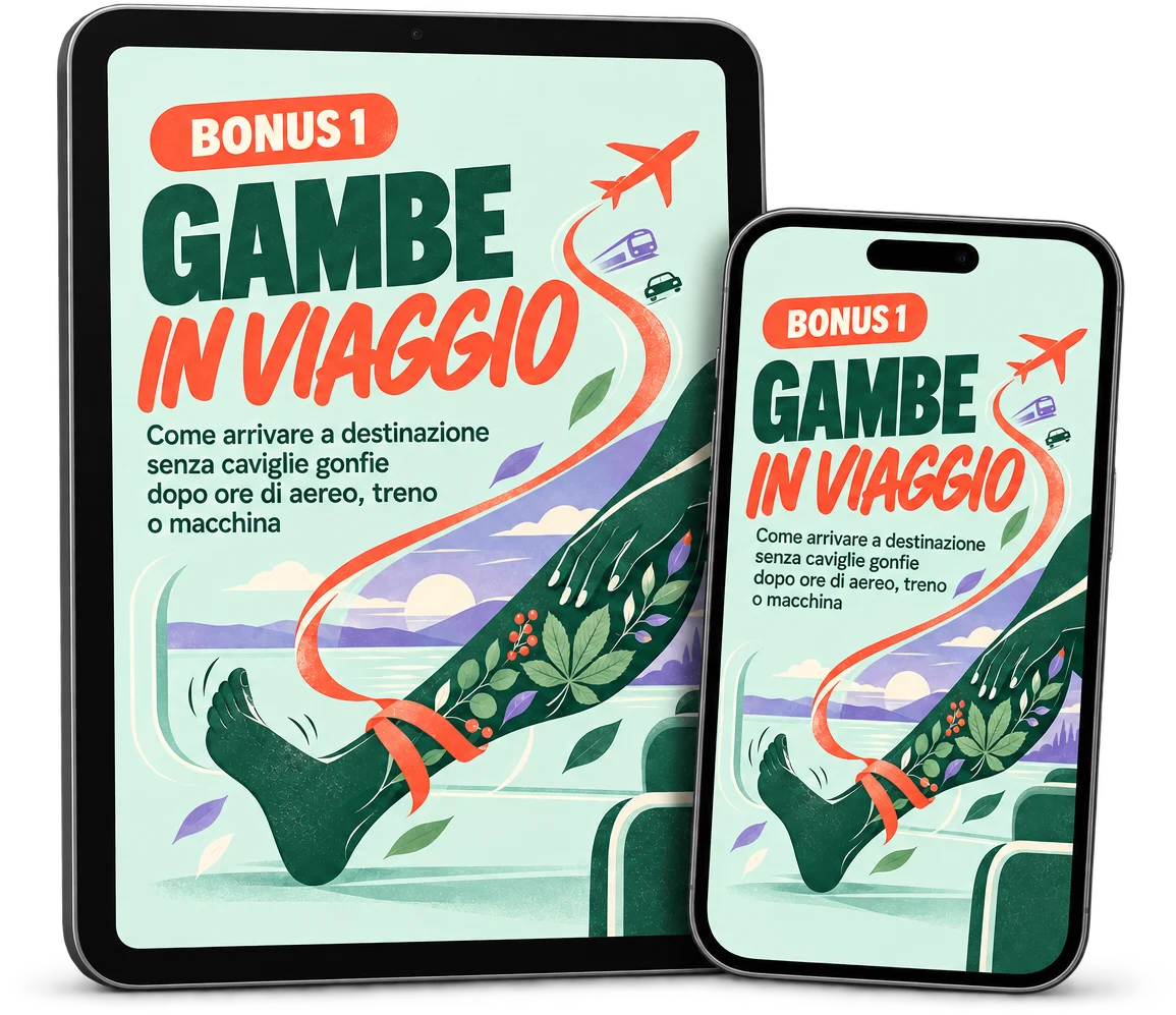 Bonus 1 · Gambe in Viaggio su tablet e telefono